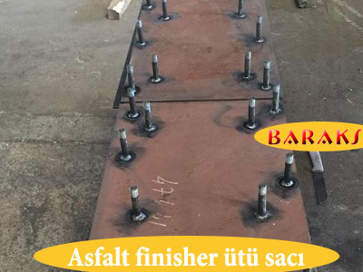 Asfalt finisher ütü sacı fiyatı